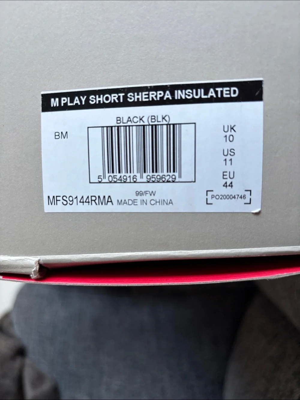 Hunter Men Play Short Sherpa Insulated Boots